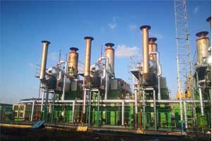 上海市某污水處理廠-沼氣發(fā)電機組余熱利用項目